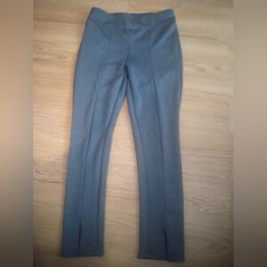 Chic Women's Gray Straight Leg Pants